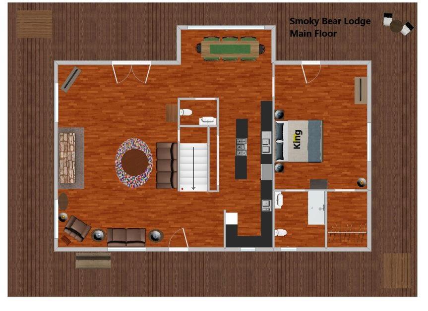 Smoky Bear Lodge With Guest House, Hot Tub, 1089 Free Tickets Each Paid Day, Dollywood And More Sevierville Exterior photo